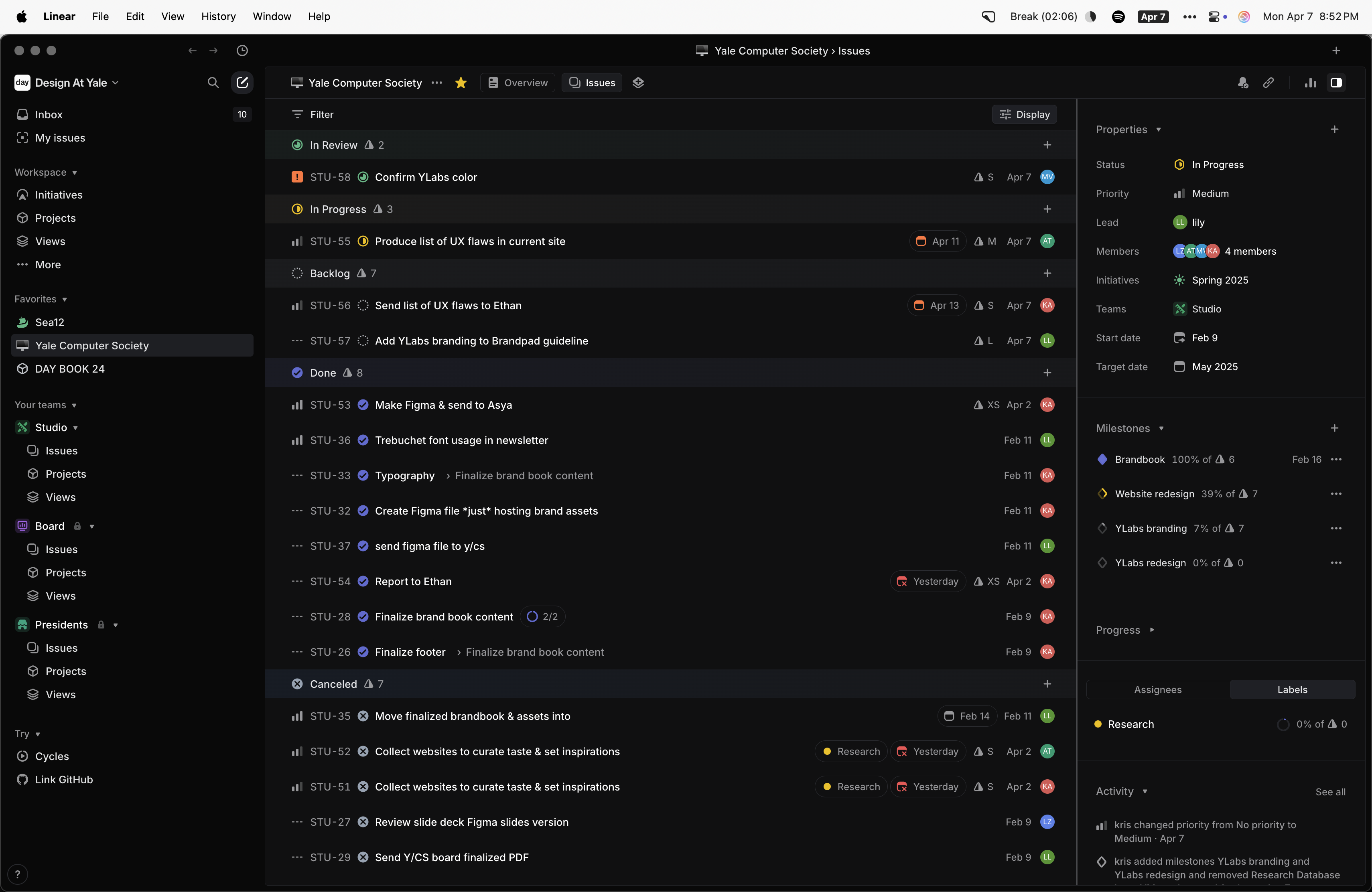 It goes beyond just higher-level documentation and planning. The nitty gritty tasks can be delegated and tracked within the software as well.